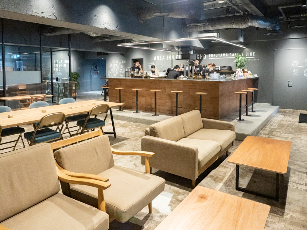 AREA INN FUSHIMICHO:カフェラウンジ