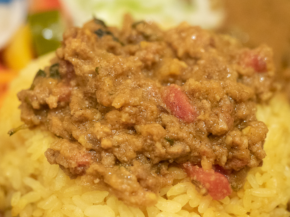 旧水曜カレーへ:キーマカレー