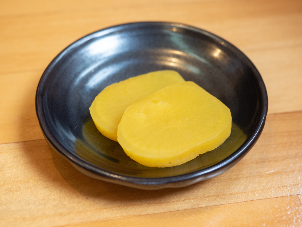 盛たに:たくあん