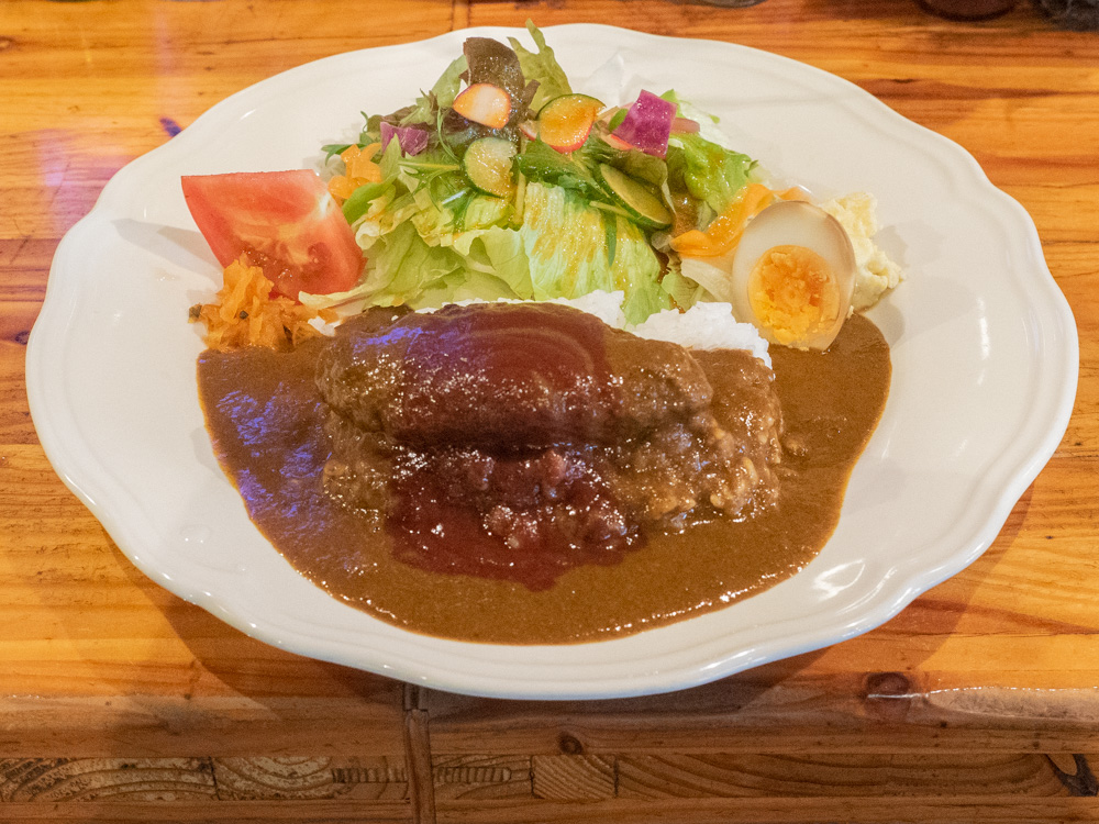 アップルスパイス:ハンバーグカレー