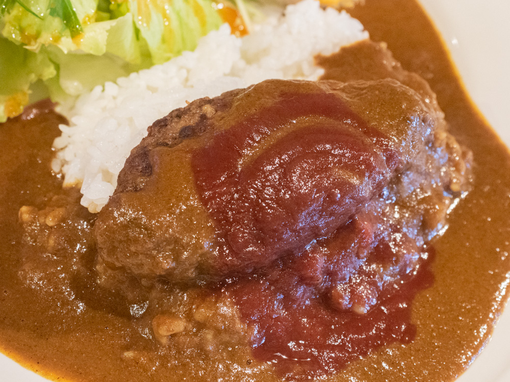 アップルスパイス:ハンバーグカレー