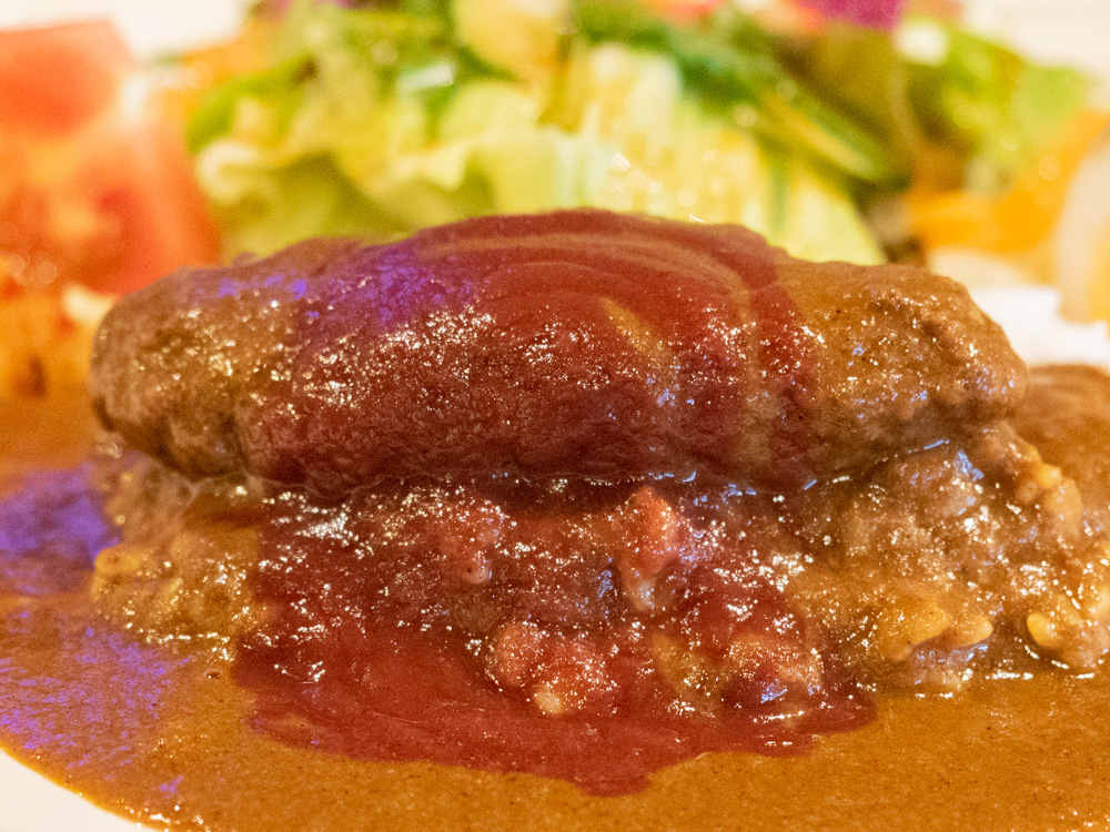 アップルスパイス:ハンバーグカレー