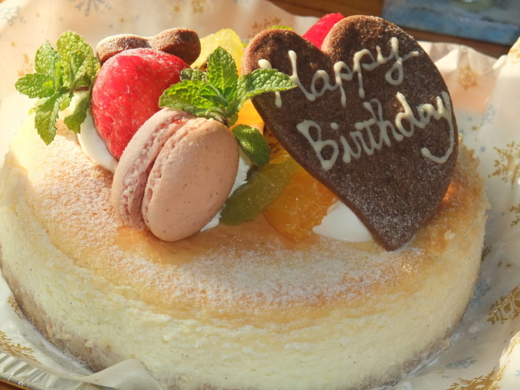 アップルスパイス:バースデーケーキ例