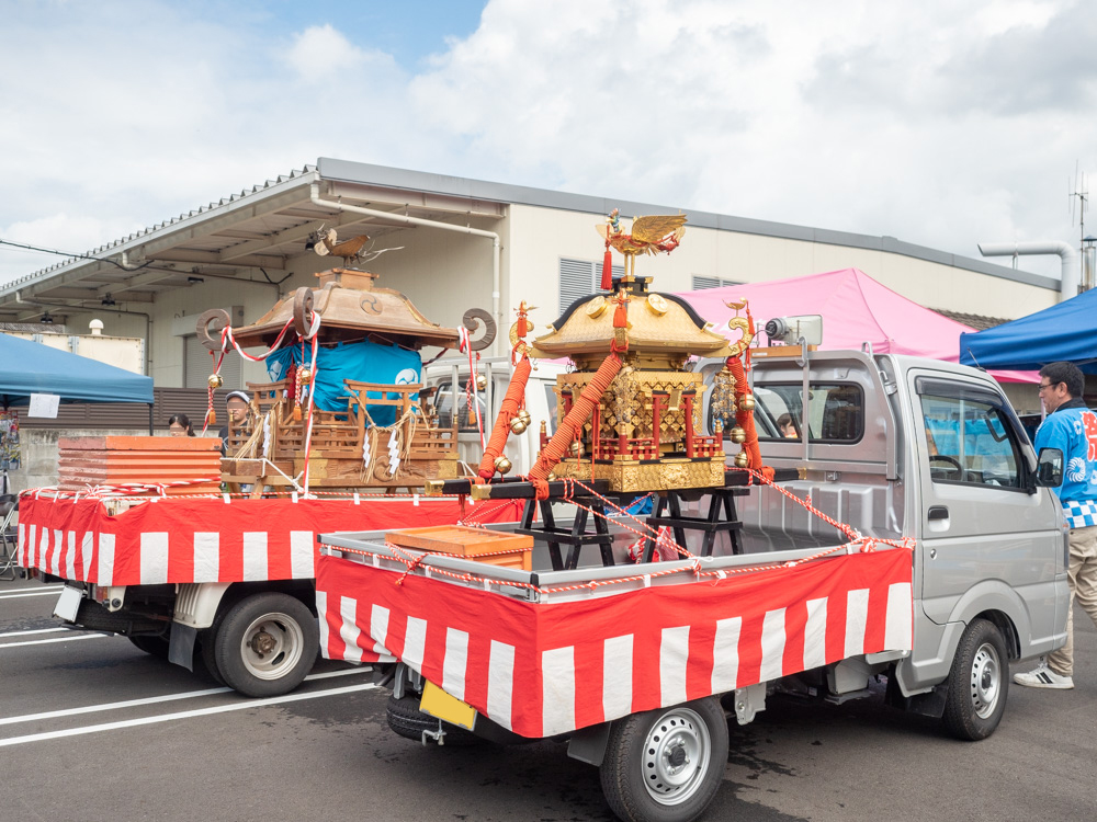 草戸稲荷神社:八幡神社例大祭のようす