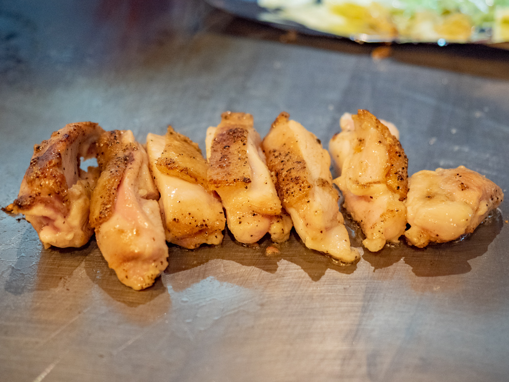はっせい船町店。:鶏ももステーキ
