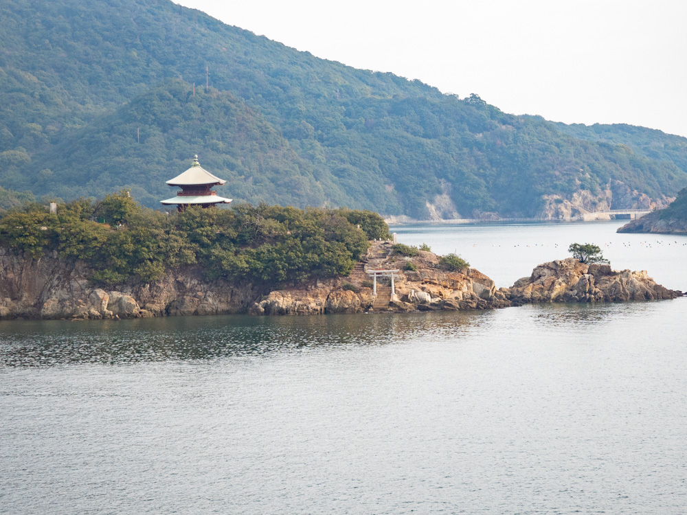 福禅寺:対潮楼からの眺め