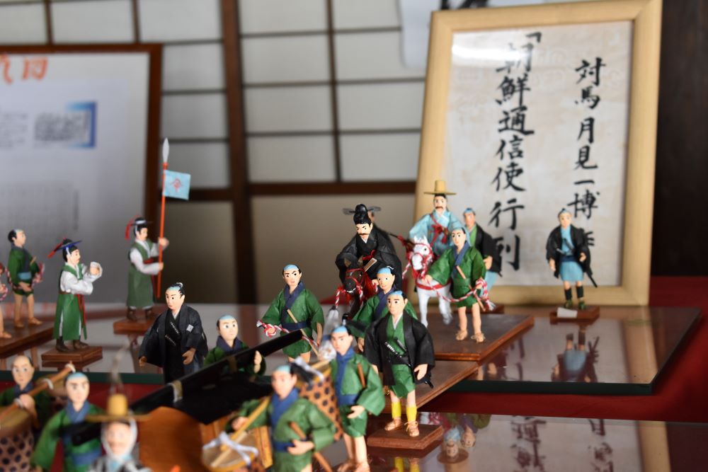 朝鮮通信使行列人形