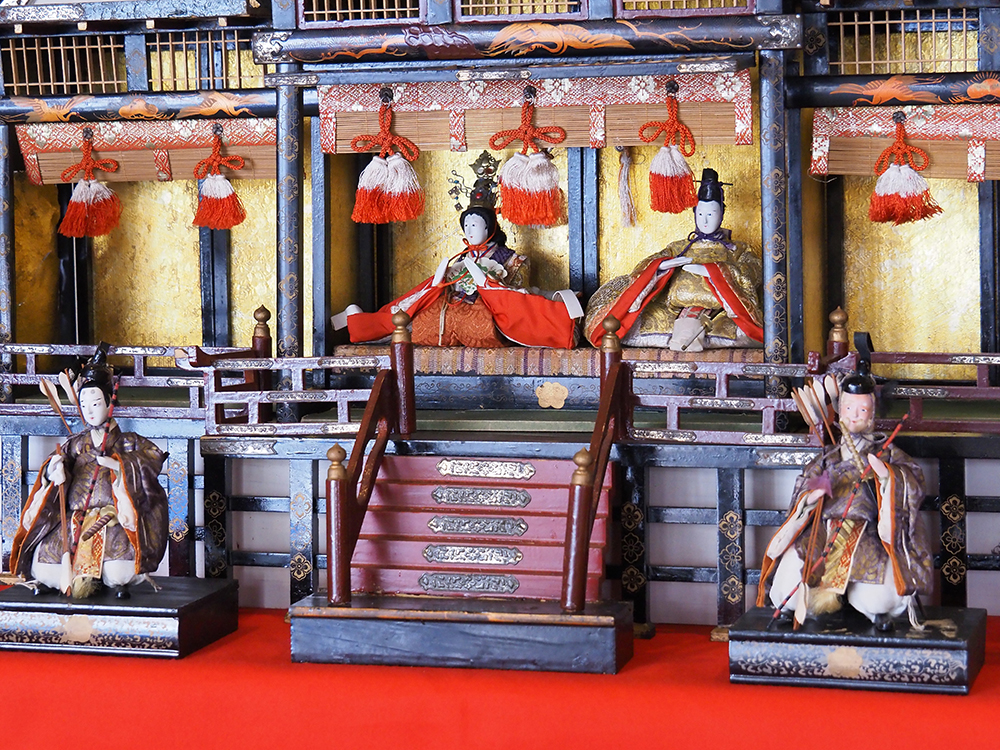 鞆の浦歴史民俗資料館の雛飾り