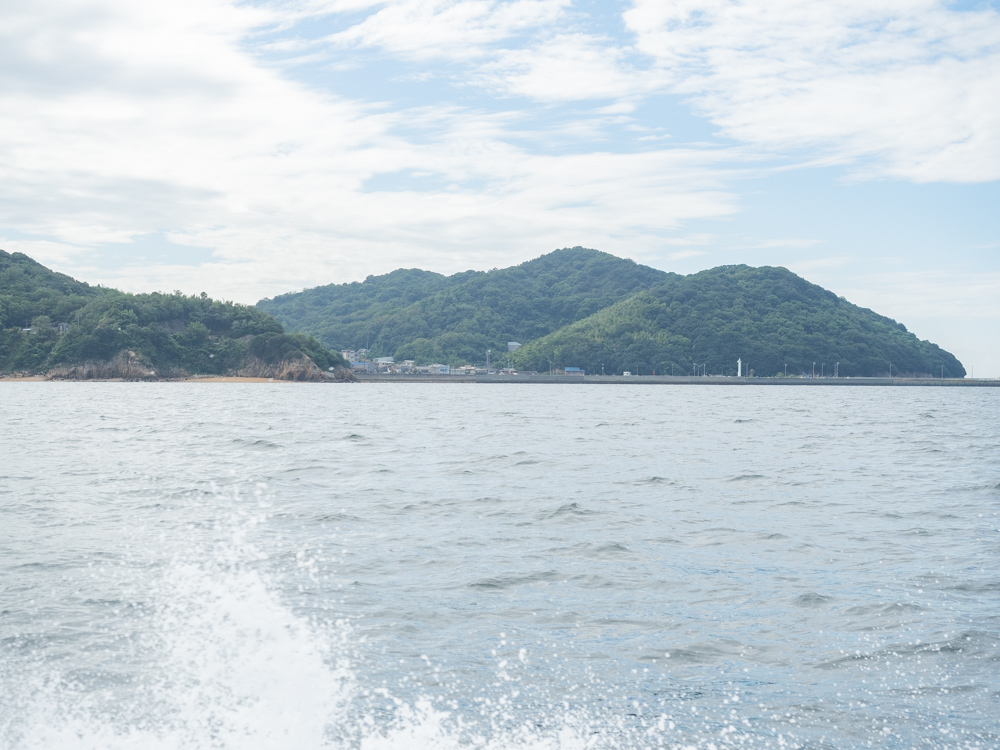 太進館:走島への送迎 走島の風景