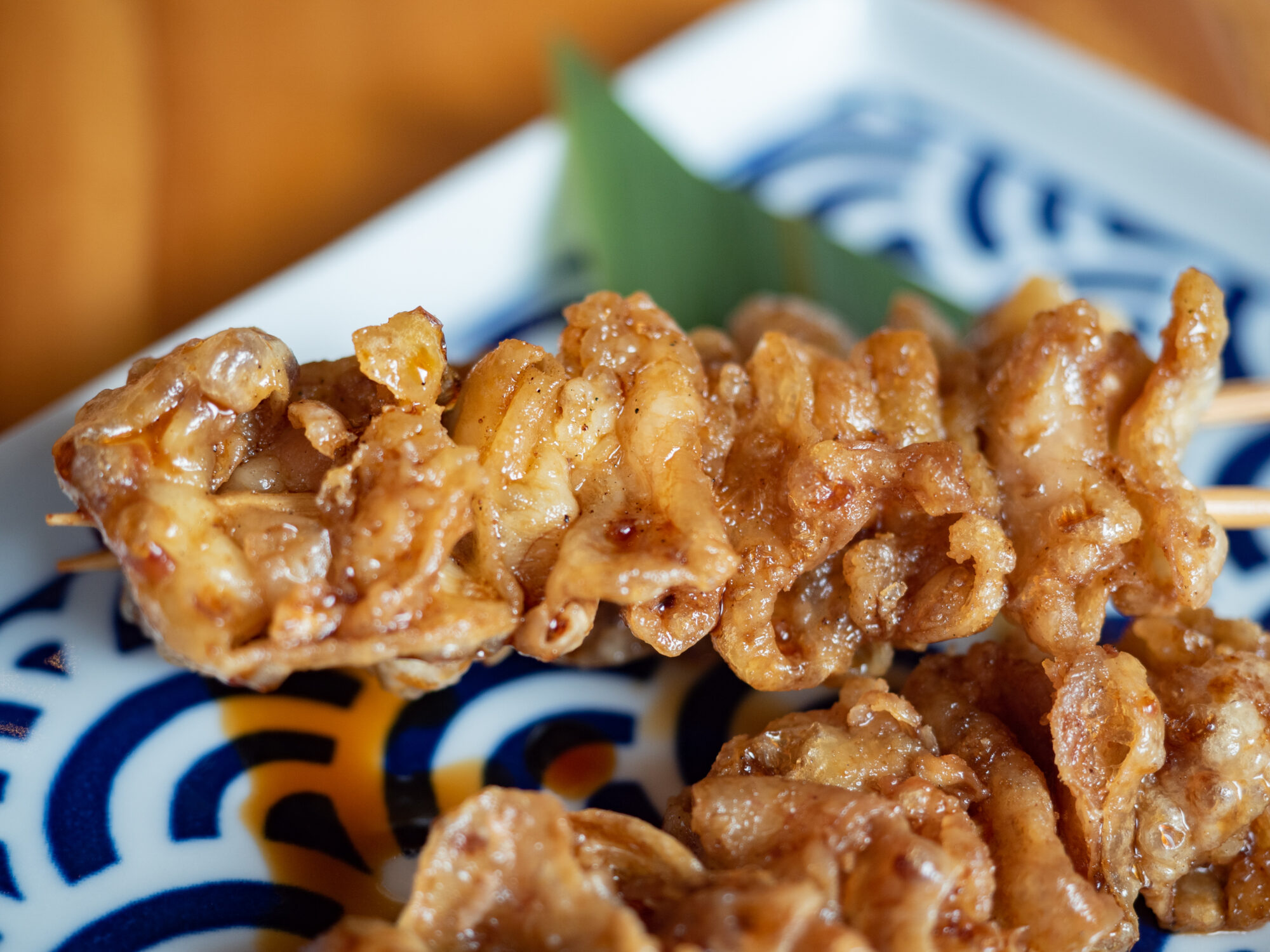 福山バット:鶏皮串